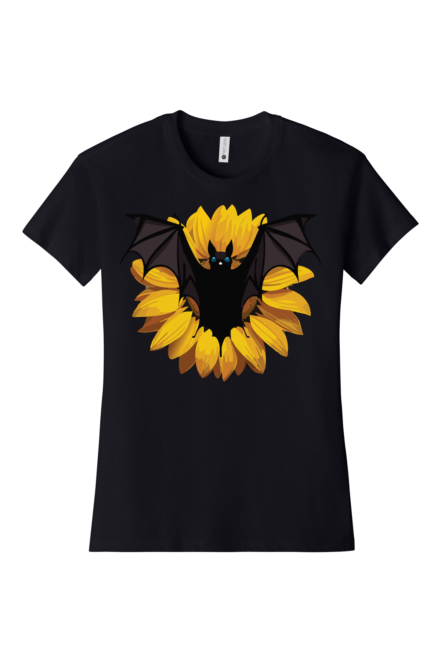 Bat with Sunflower Women's T-Shirt