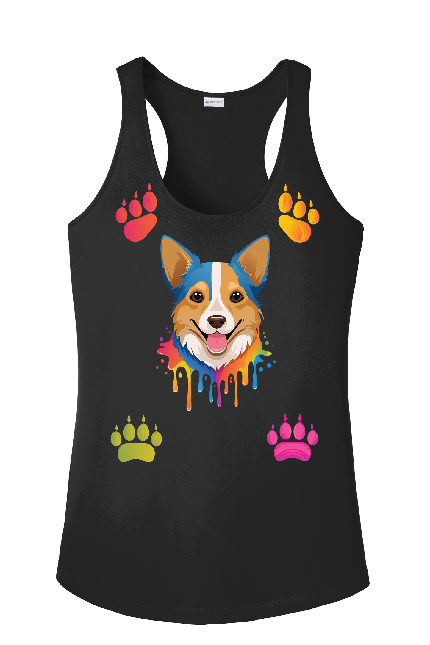 Corgi Paws Tank Top