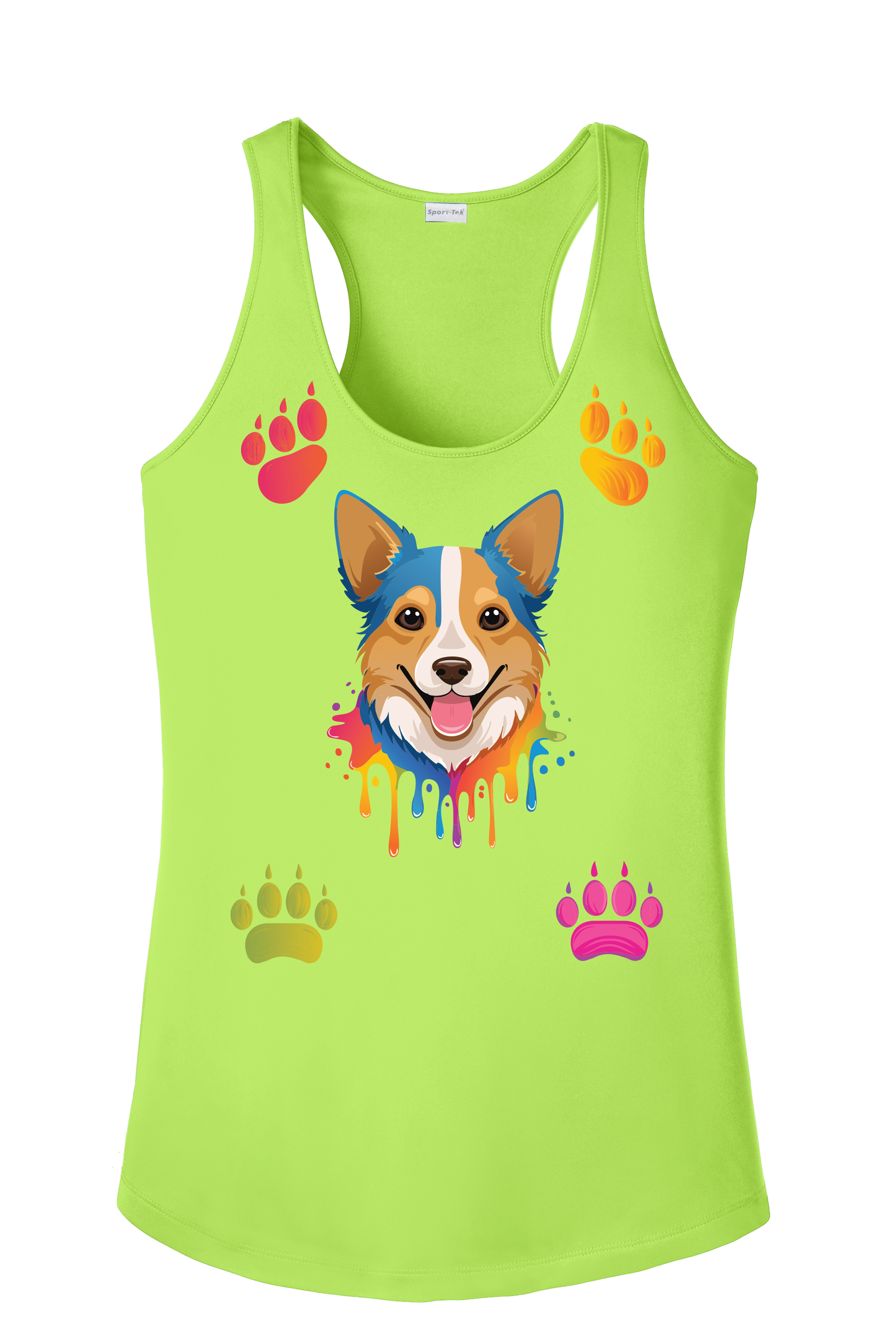 Corgi Paws Tank Top