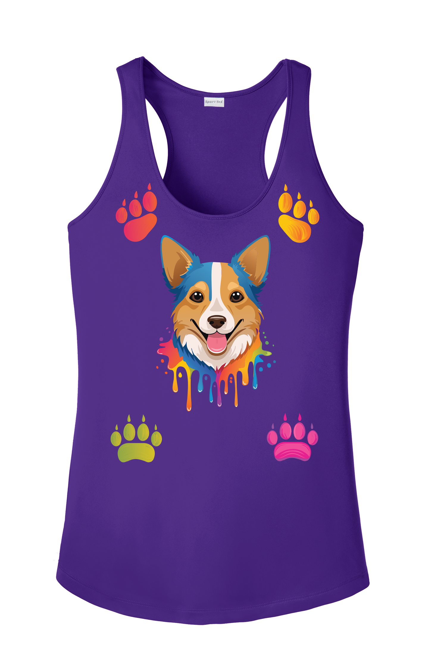 Corgi Paws Tank Top
