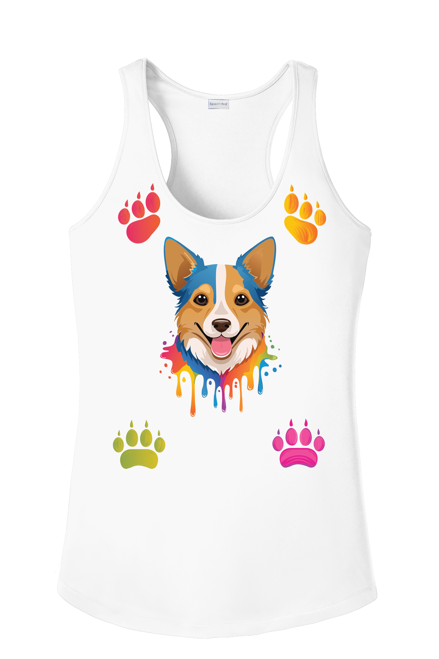 Corgi Paws Tank Top