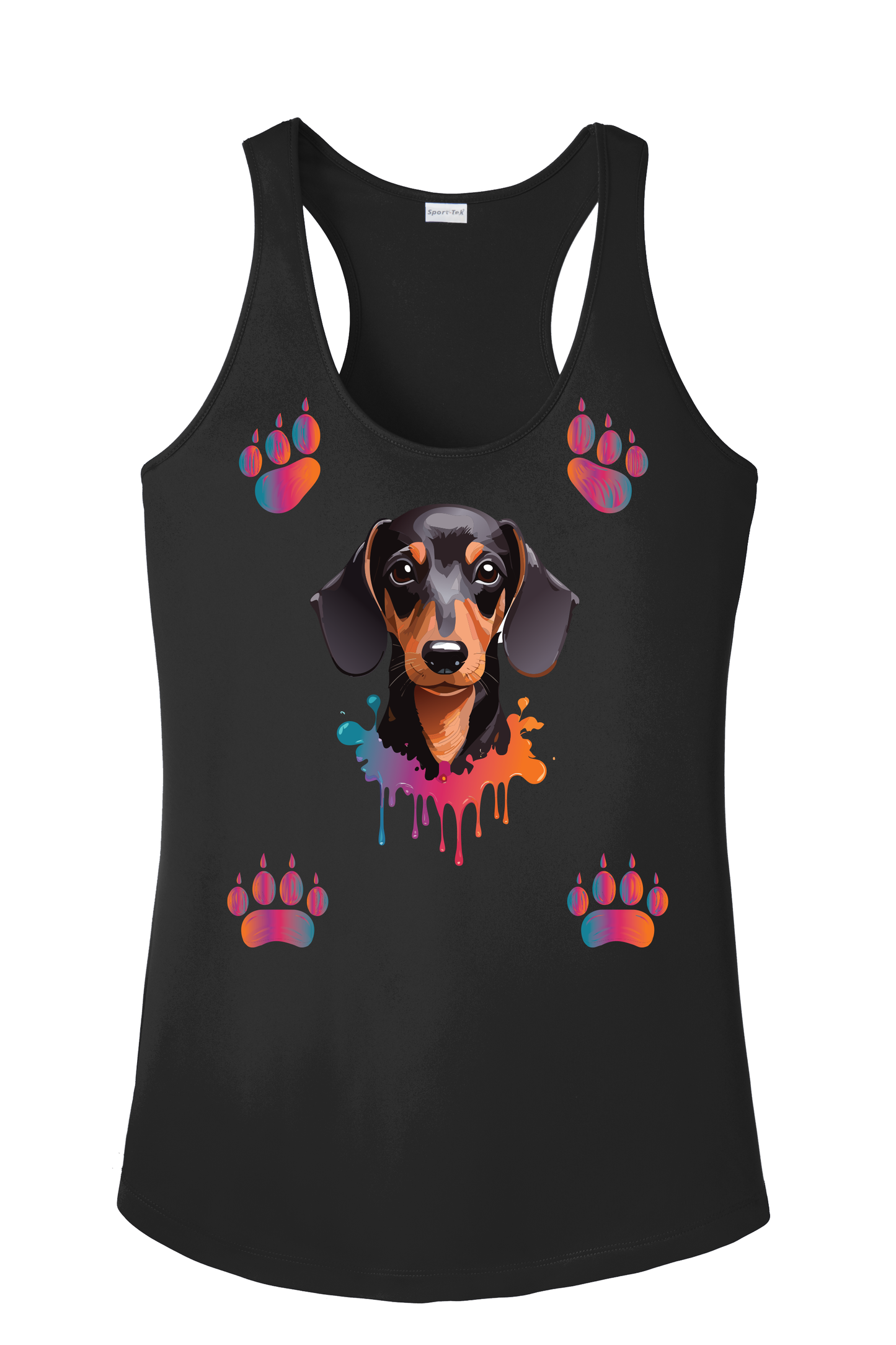Dachshund Paw Tank Top