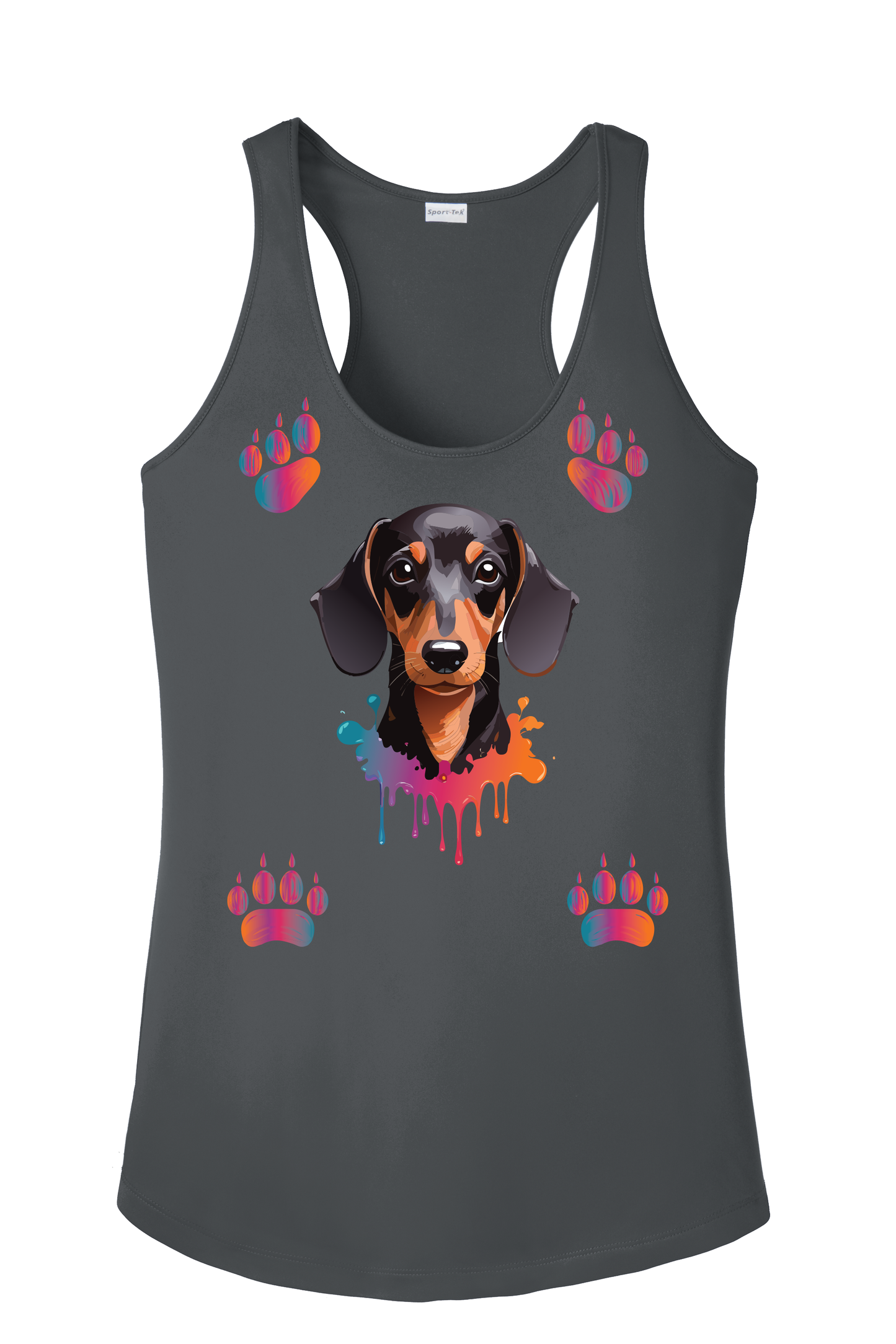 Dachshund Paw Tank Top