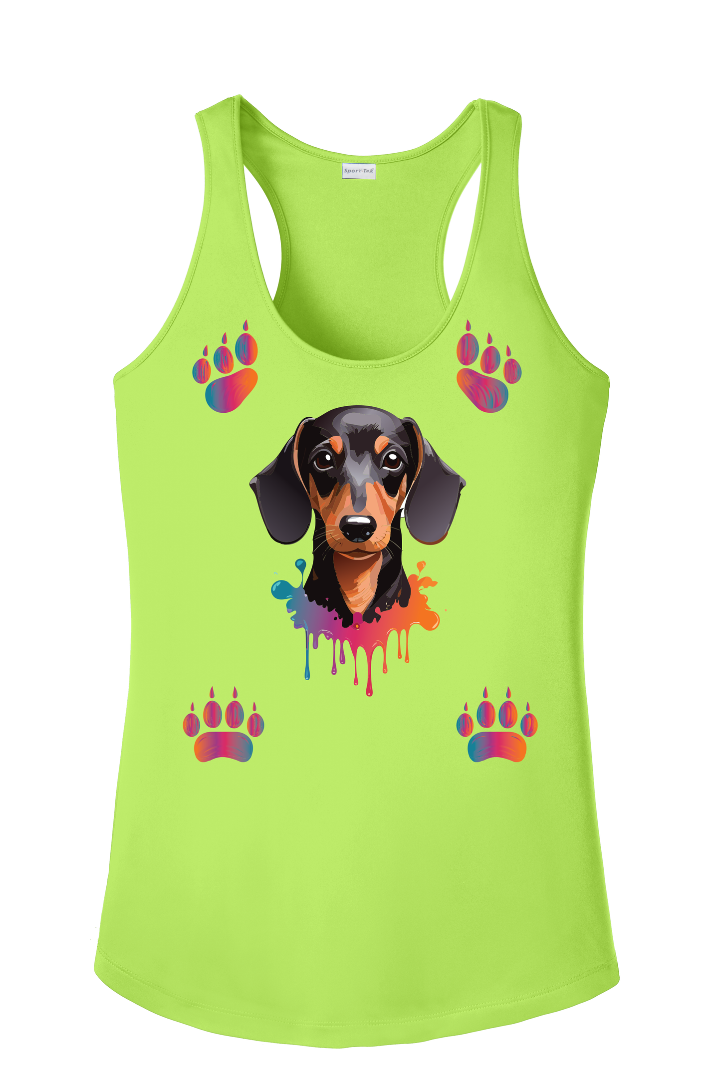 Dachshund Paw Tank Top
