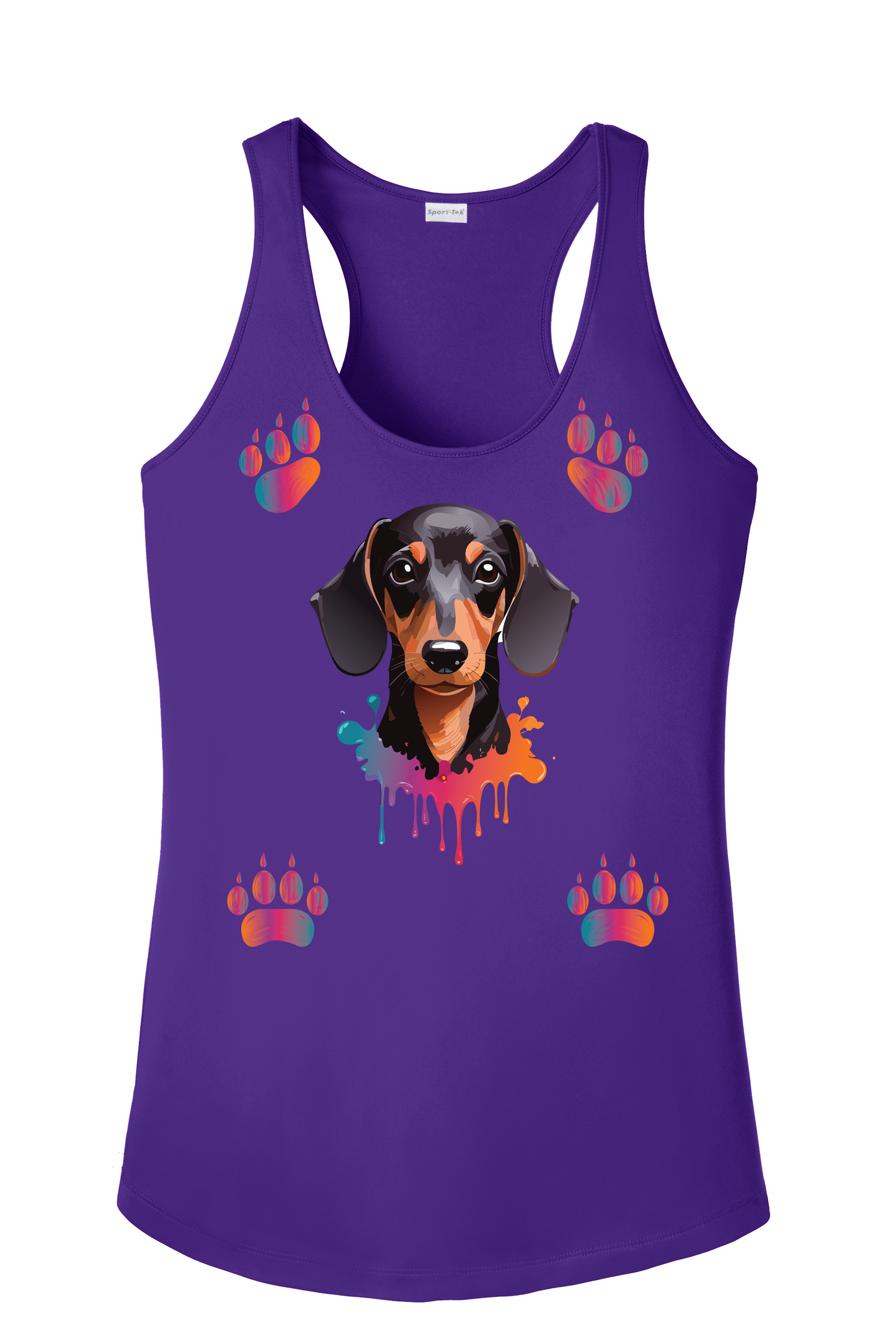 Dachshund Paw Tank Top