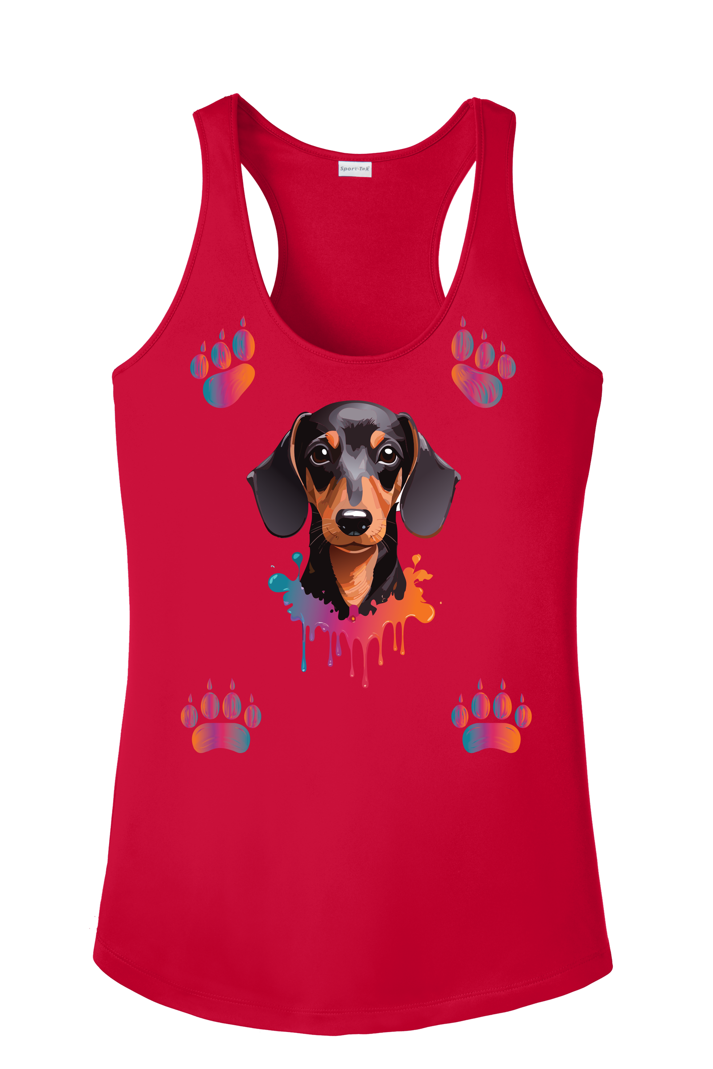 Dachshund Paw Tank Top