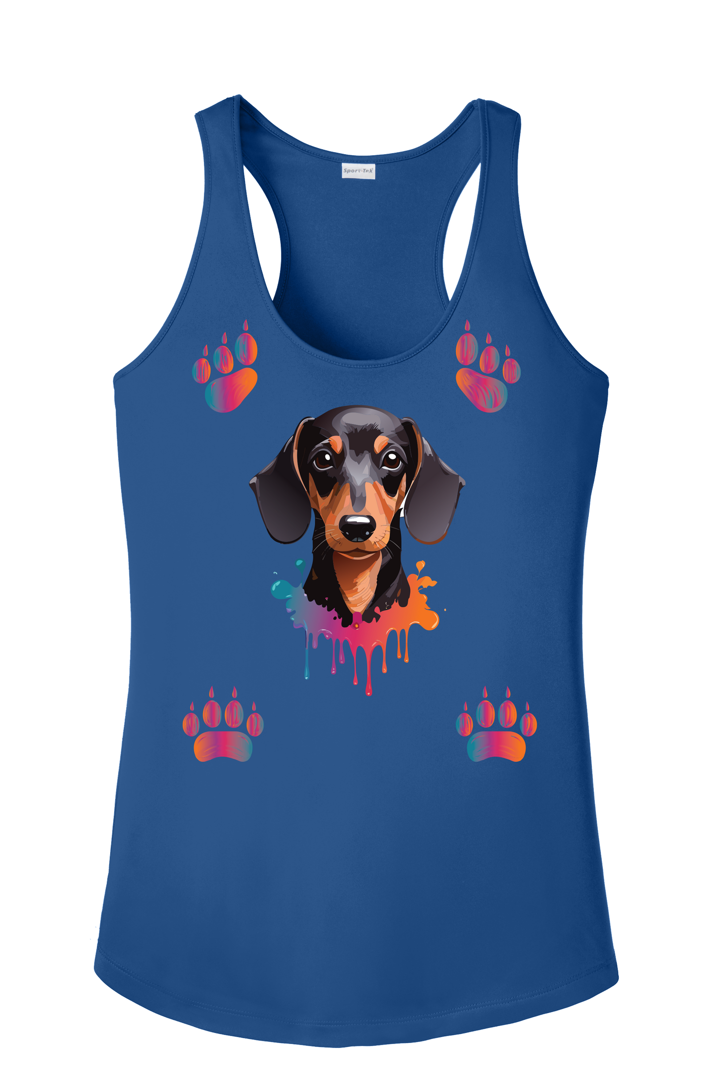 Dachshund Paw Tank Top