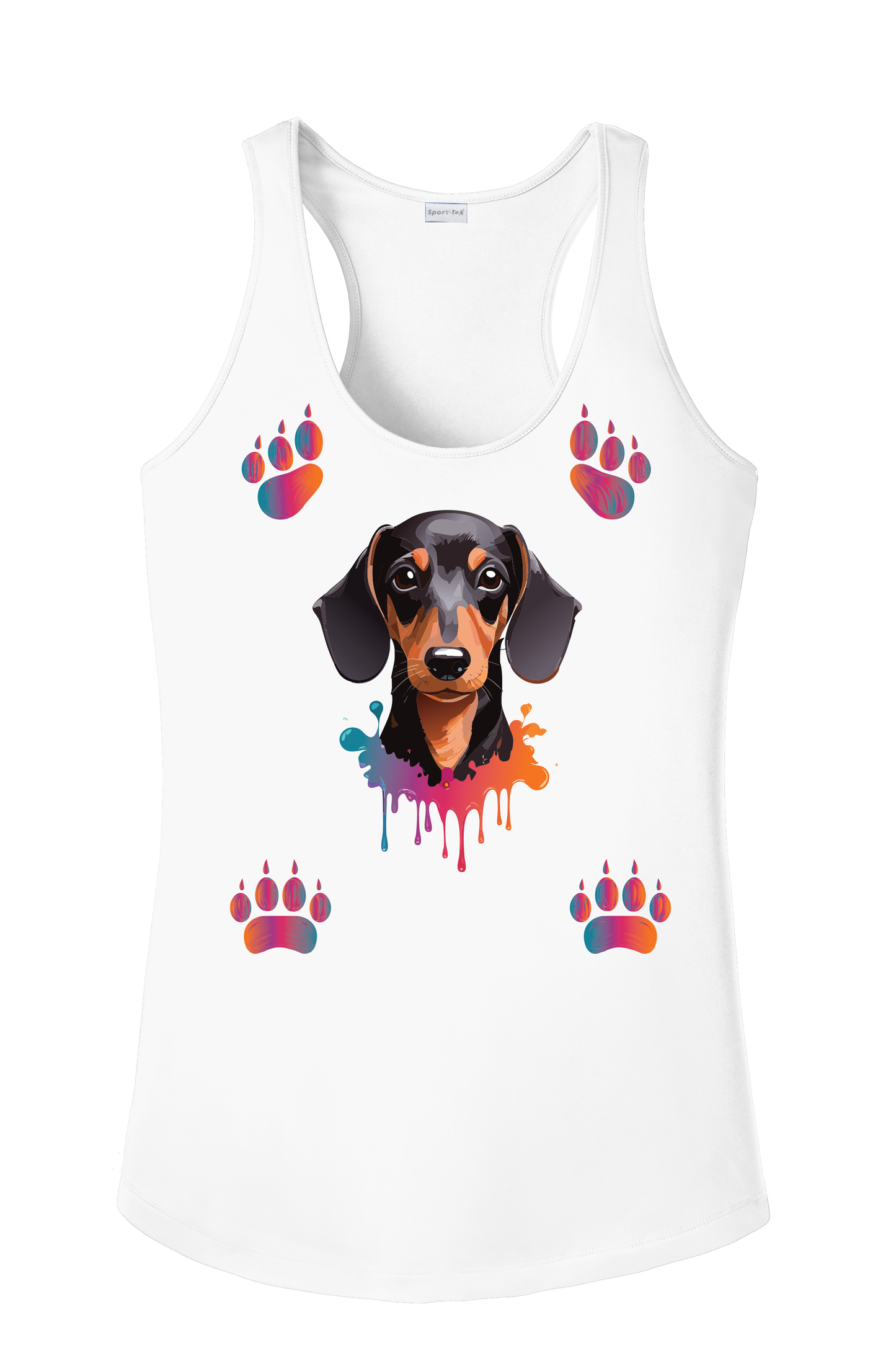 Dachshund Paw Tank Top