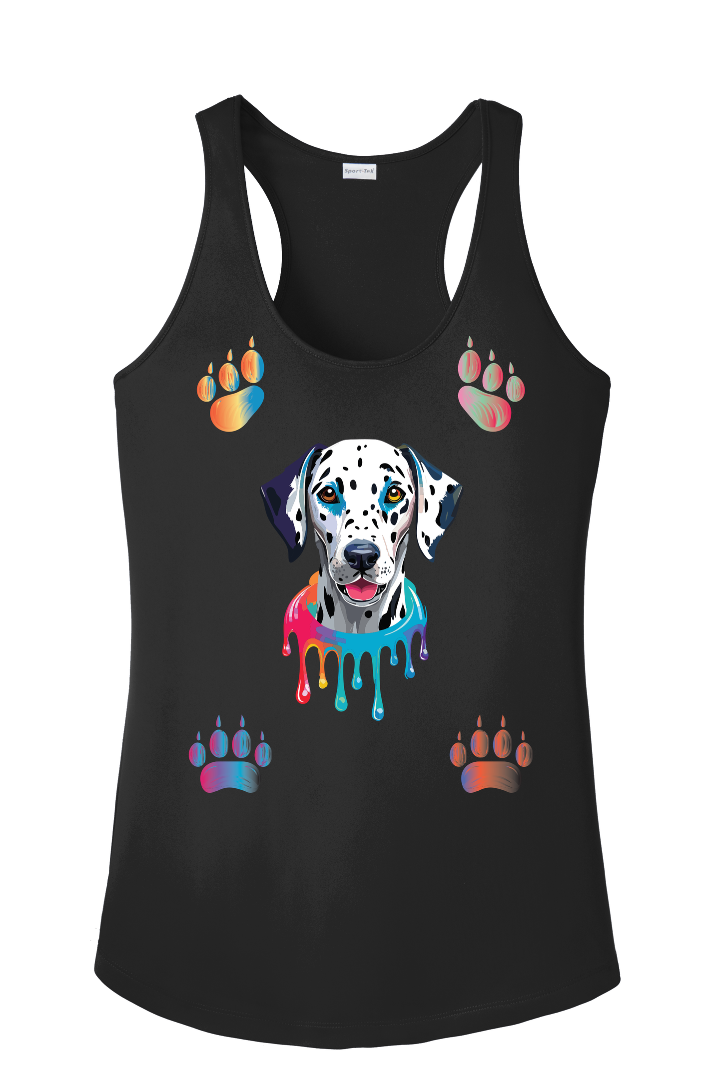 Dalmatian Paws Tank Top