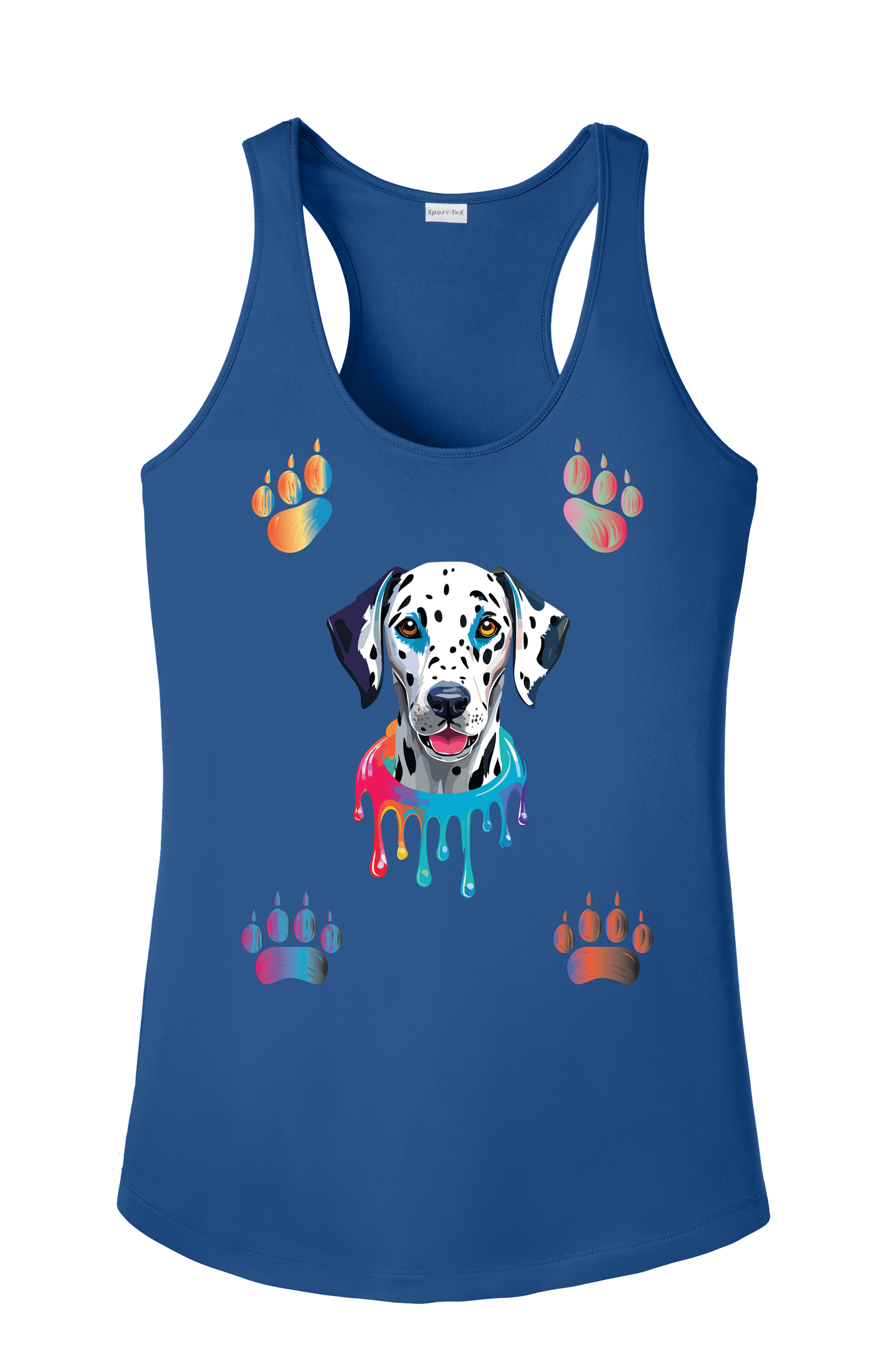 Dalmatian Paws Tank Top