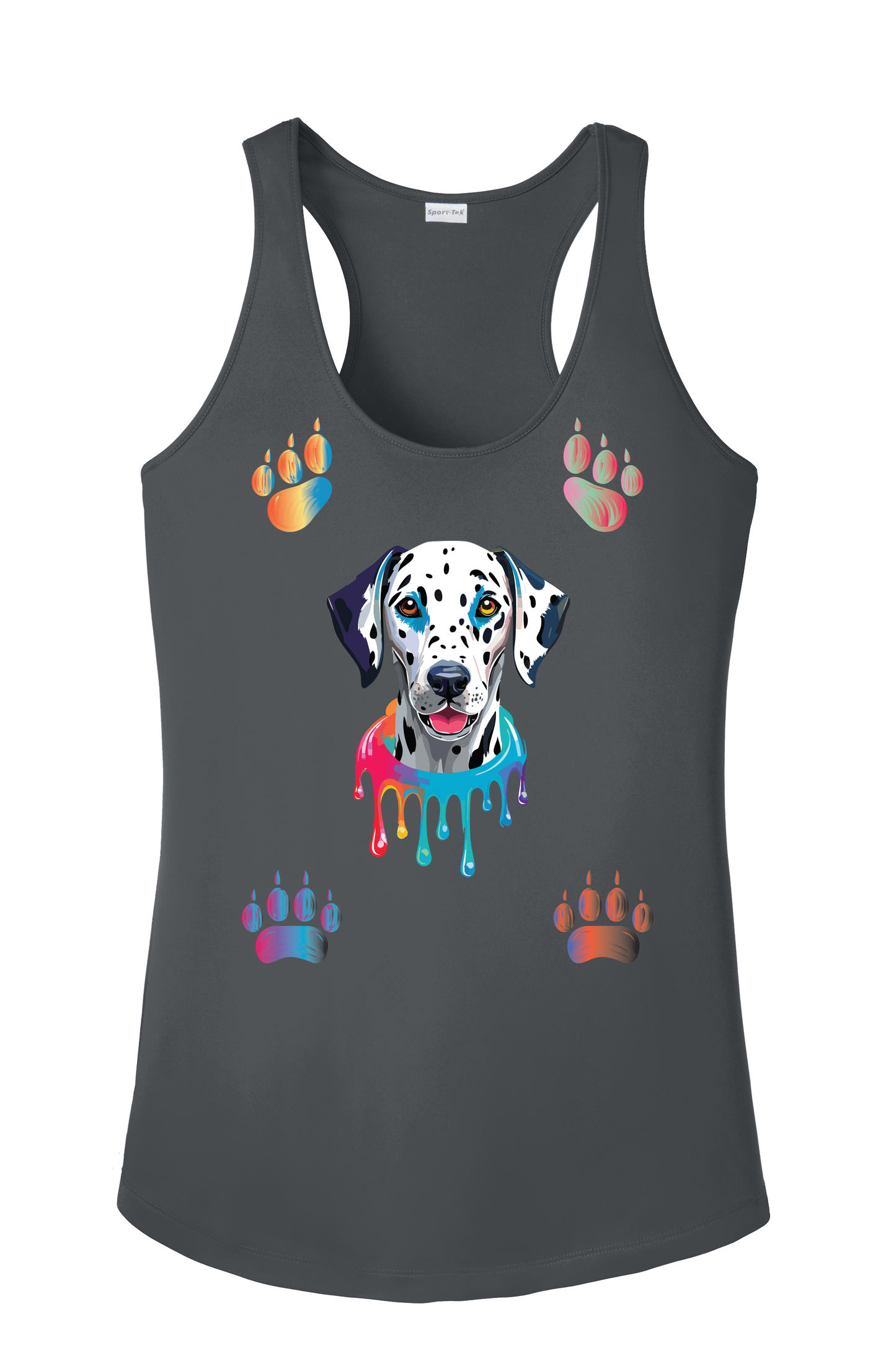 Dalmatian Paws Tank Top