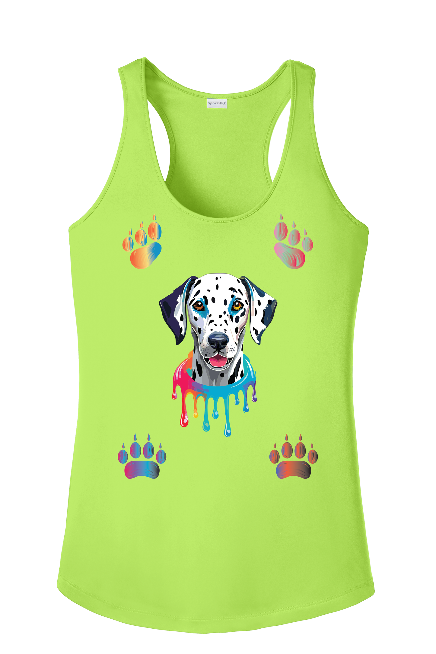 Dalmatian Paws Tank Top
