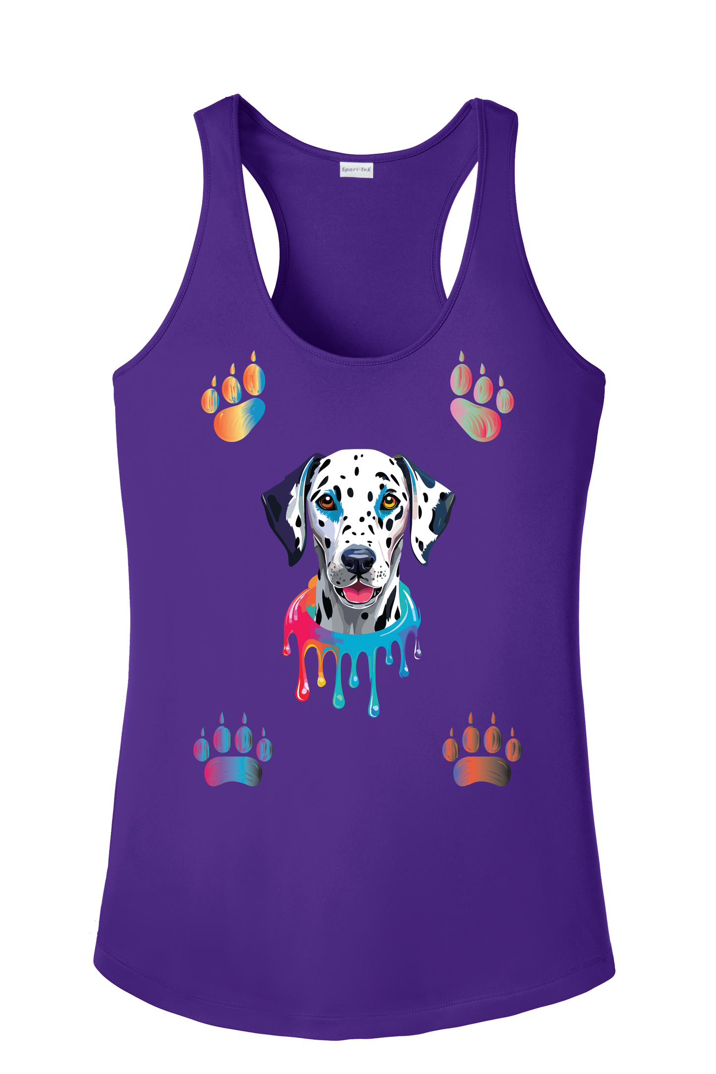 Dalmatian Paws Tank Top