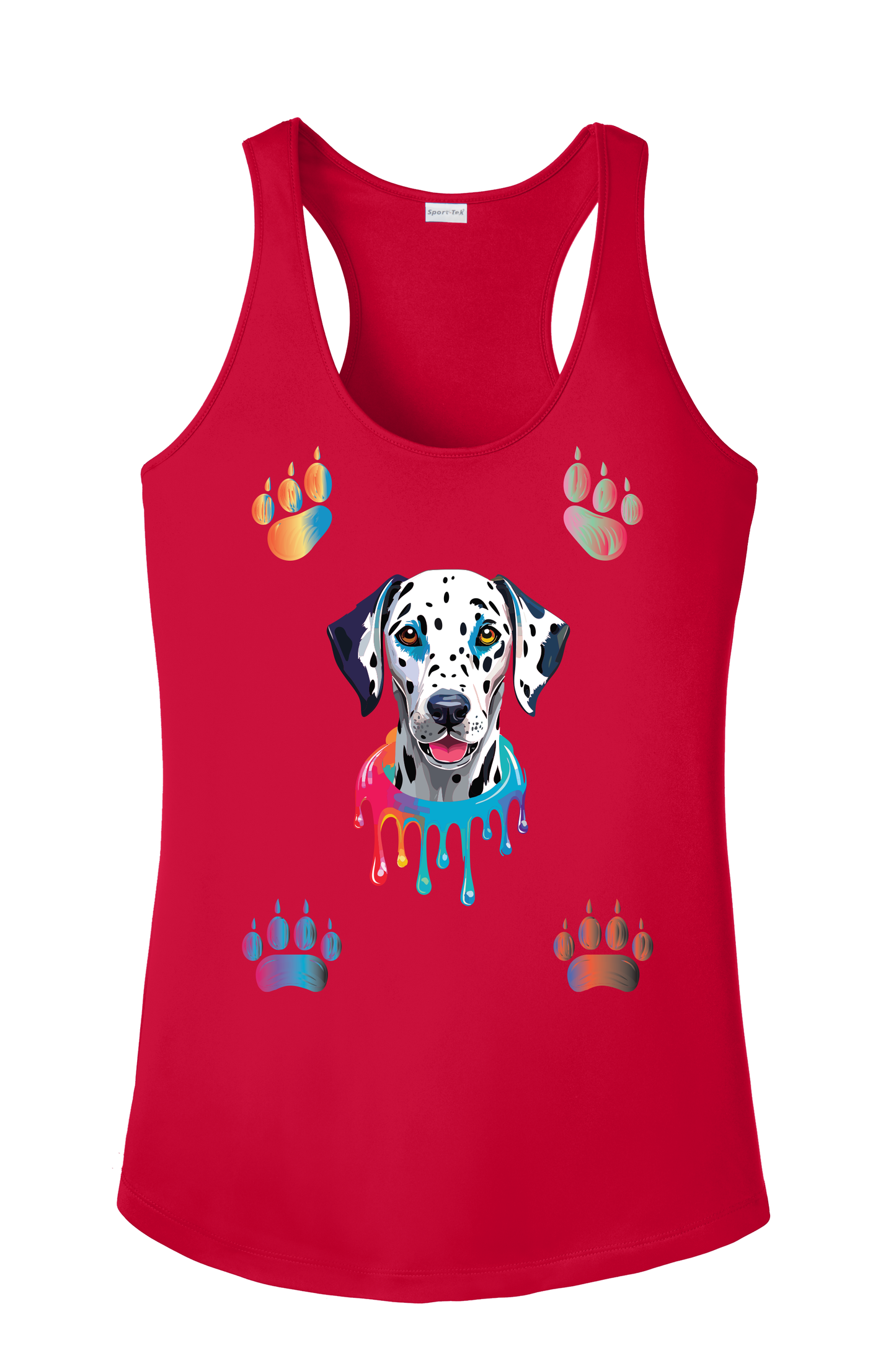 Dalmatian Paws Tank Top