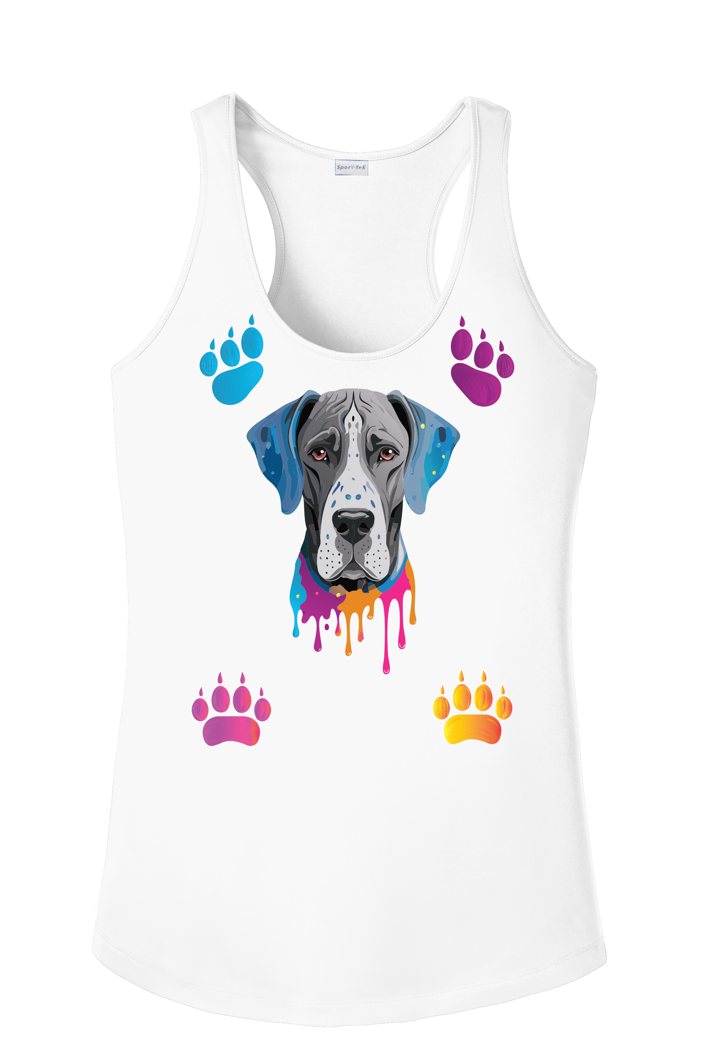 Great Dane Paws Tank Top