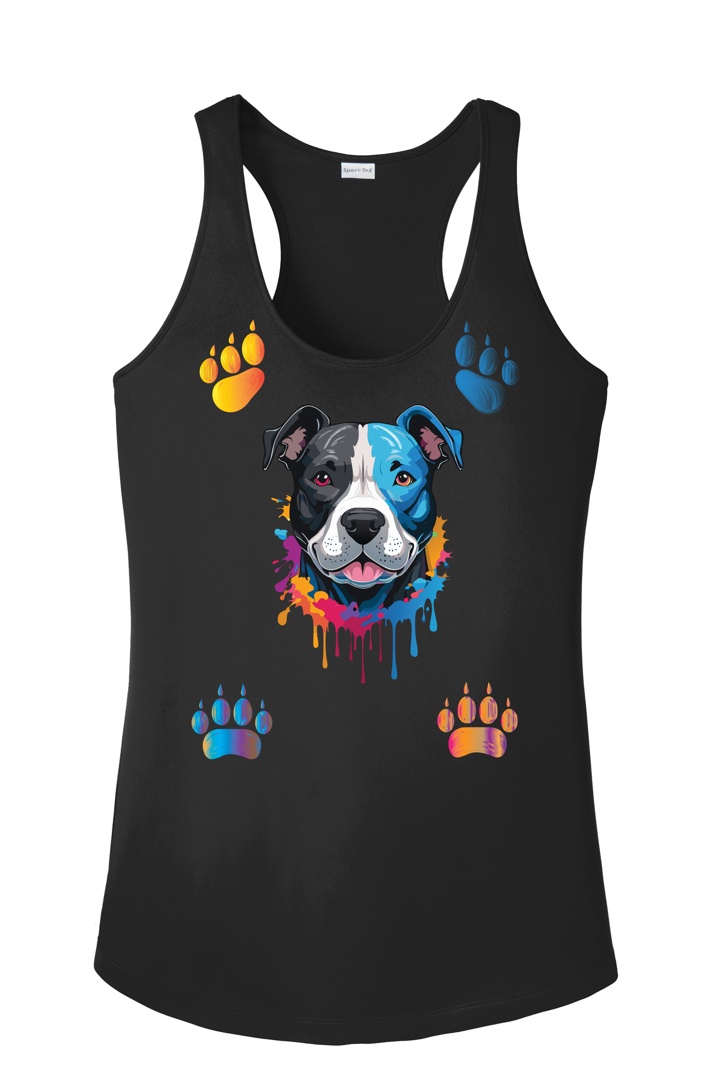 Pitbull Paws Tank Top
