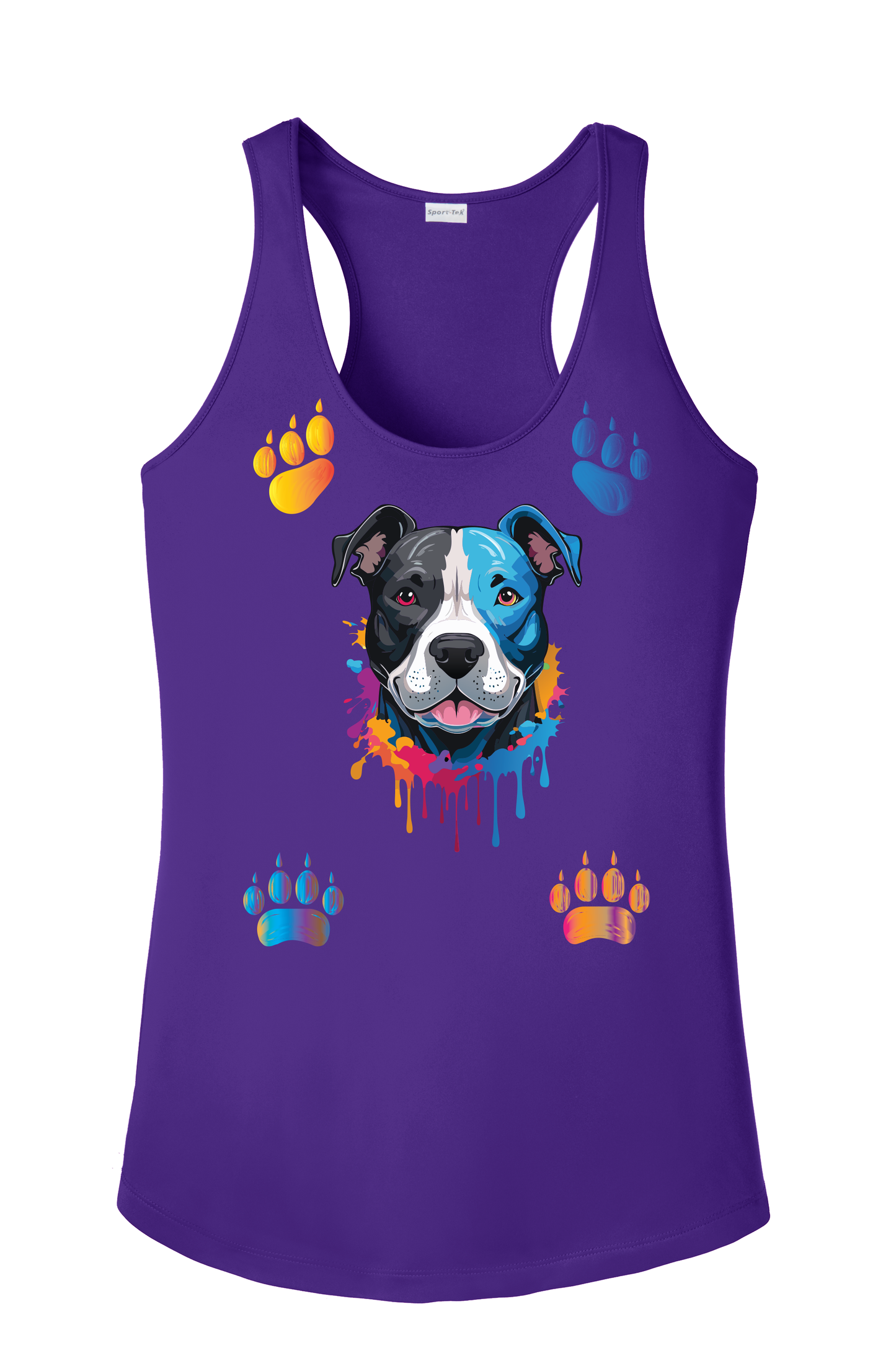 Pitbull Paws Tank Top