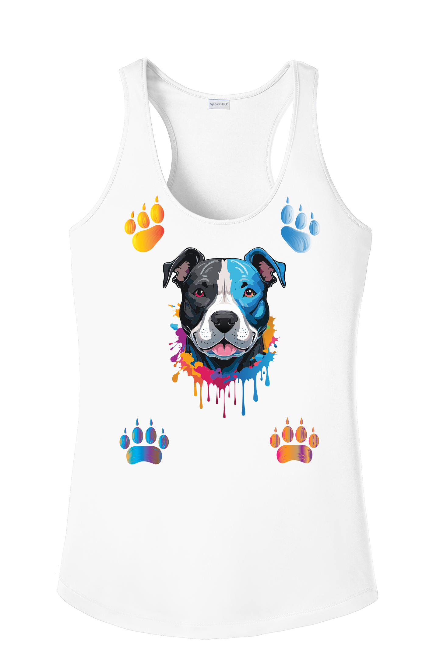 Pitbull Paws Tank Top