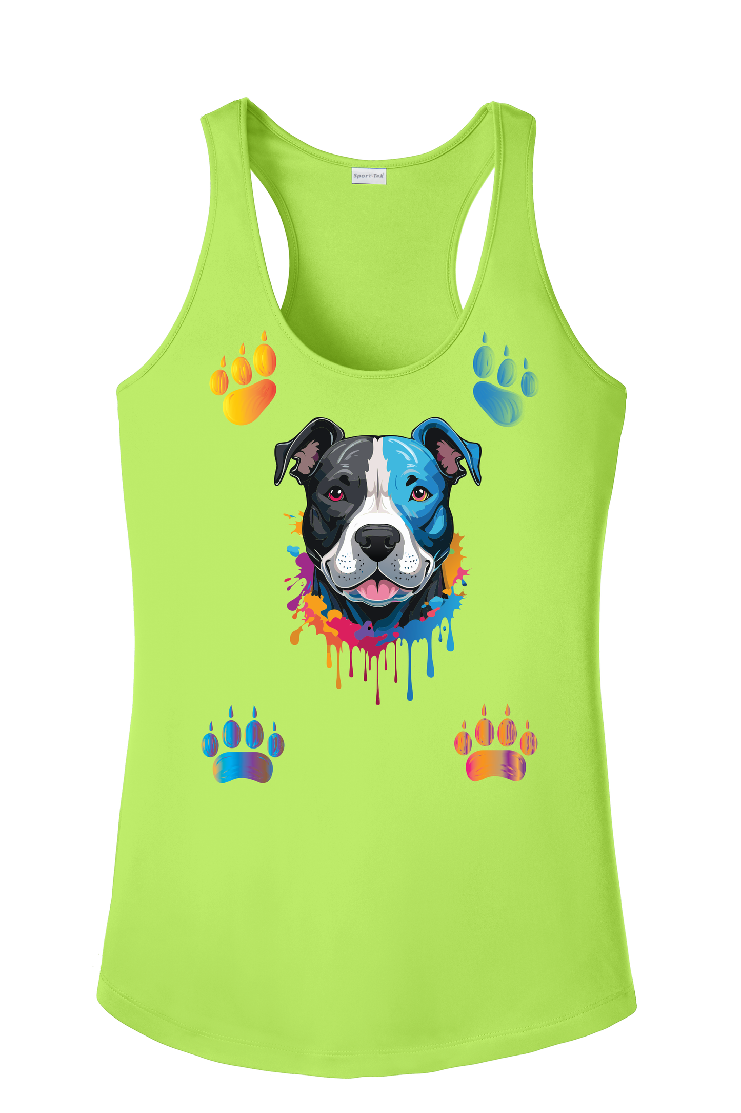 Pitbull Paws Tank Top
