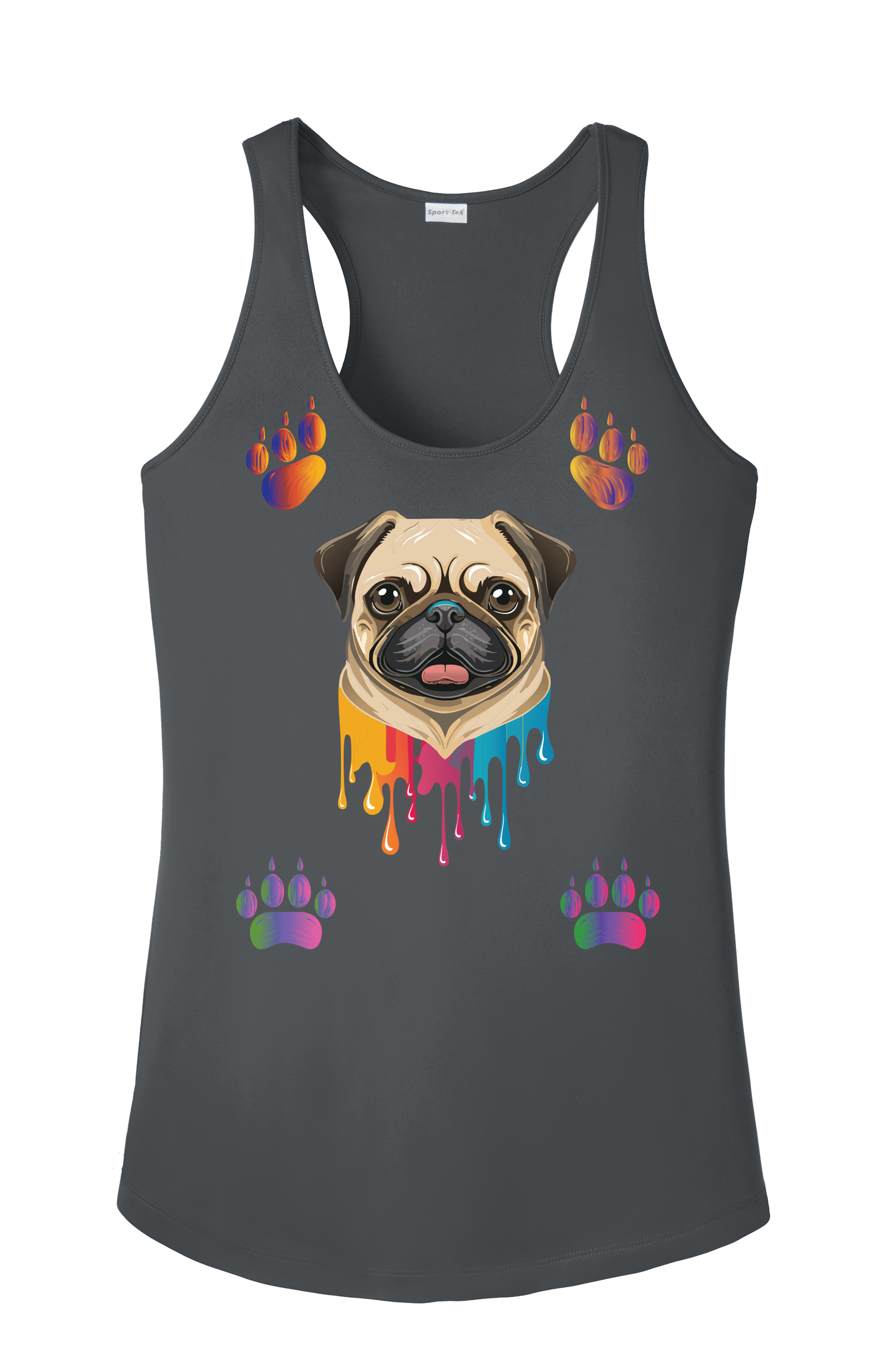 Pug Paws Tank Top
