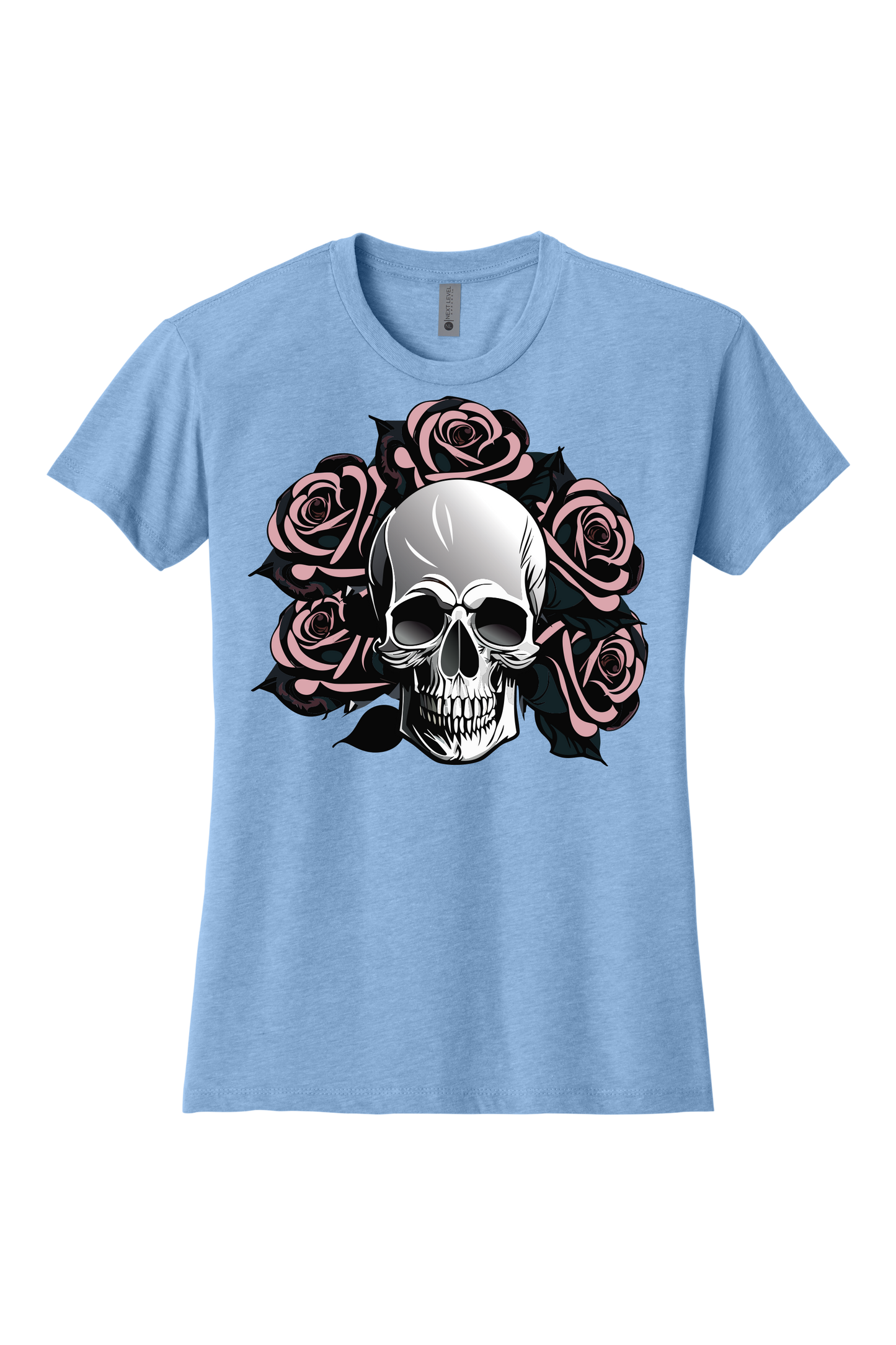 Skull with Roses T-Shirt
