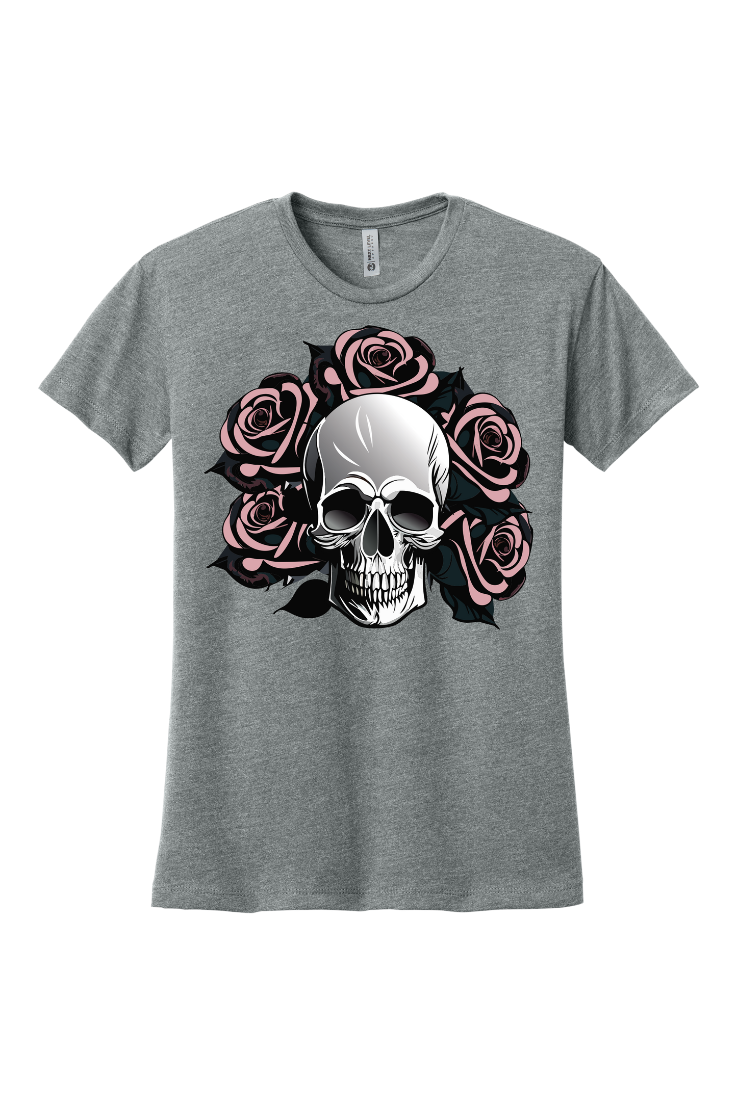 Skull with Roses T-Shirt