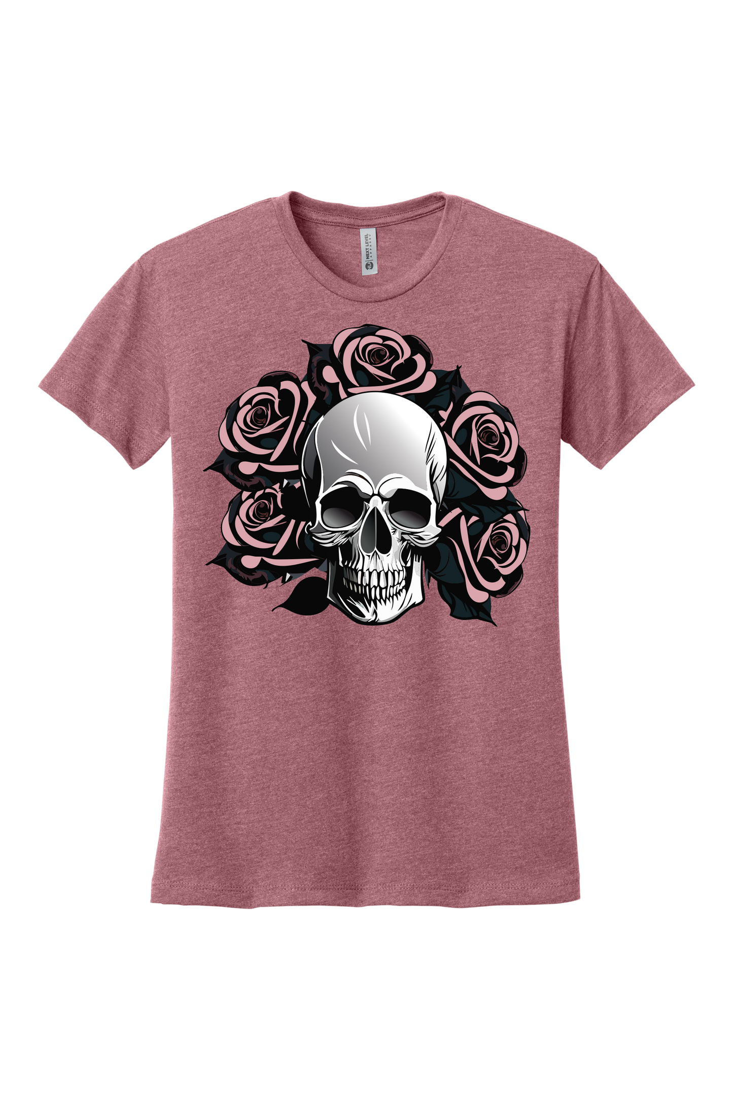Skull with Roses T-Shirt